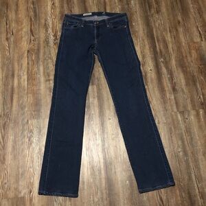 AG Adriano Goldschmied Jeans Women's 28R The Ballard Slim Boot Dark Wash Denim